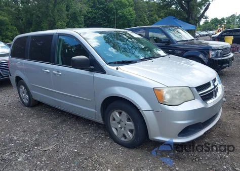 2012 Dodge Grand Caravan Se/Avp из США, поврежденный, VIN 2C4RDGBG7CR234127